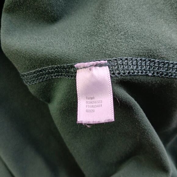 All in Motion Athletic Top YL (12/14) long sleeves thumb holes heathered Emerald - Picture 7 of 10